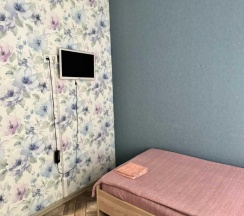 Номер стандарт с 2 односпальными кроватями (общие удобства) в Юность
