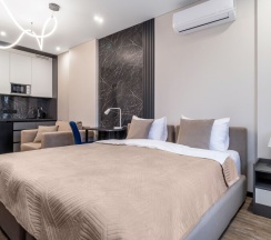 Aurora №209  | Студия с видом на Волгу в Nort на Родионова