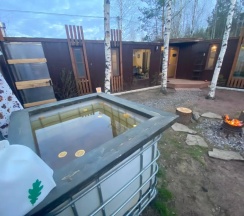Четырёхместный коттедж с 2 комнатами в Экара