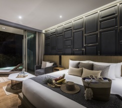 Двухместный номер Pool Access Deluxe двуспальная кровать в Отель Wyndham Grand Nai Harn Beach Phuket