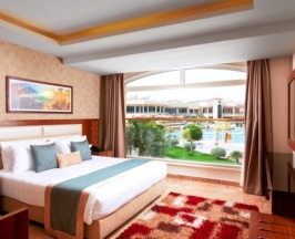 Двухместный номер Deluxe двуспальная кровать в Pickalbatros Royal Moderna Sharm & Aqua Park