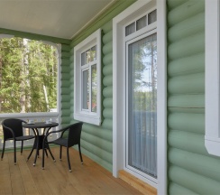 Стандарт однокомнатный двухместный с двумя раздельными кроватями Сосновый корпус в Тетьково