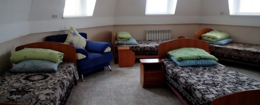 Кровать в 6-местном общем номере в Остров Сокровищ