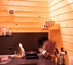 Кровать в общем номере в Усадьба Гирвас