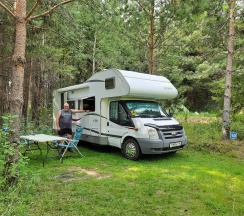 Парковочное место под автодом+проживание в GreenCamping