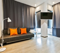 STUDIO Улучшенные 4 местные бюджетные студии с 4 кроватями в Апартаменты