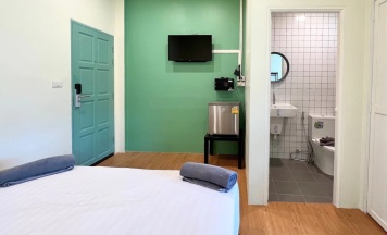 Двухместный номер Private двуспальная кровать в Sleepy Station - Hostel