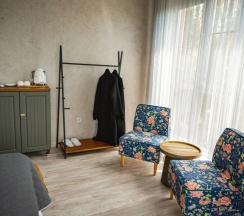 Люкс Comfort с видом на город в Лофт Оазис