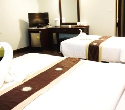 Двухместный номер Deluxe с видом на море двуспальная кровать в Lamai Inn 99 Bungalows