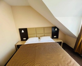 Двухместный полулюкс Мансарда двуспальная кровать в Энергетик