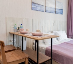 Номер-студио c французским  балконом в Park in Pulkovo