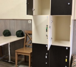 кровать в 6ти местном номере в Атмосфера