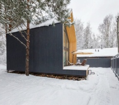 №10 BarnHouse 50m2 с кондиционером и закрытой территорией (оснащение дома см. Подробнее)) в Les holidays