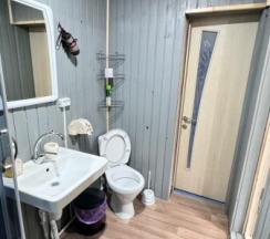 Трехместный номер на 2 этаже с отдельными кроватями в Место силы
