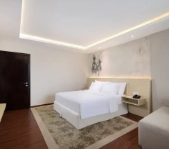 Двухместный люкс с видом на город двуспальная кровать в Four Star by Trans Hotel Sanur