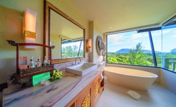 Двухместный номер Deluxe двуспальная кровать в Maikhao Palm Beach Resort