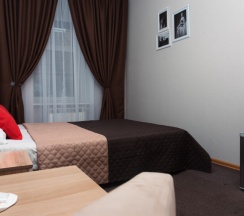 Двухместная комната с 1 кроватью и общей ванной комнатой в МК Мокко