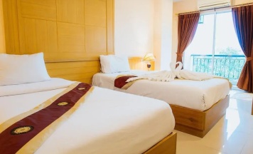 Двухместный номер Deluxe 2 отдельные кровати в MetroPoint Bangkok