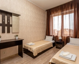 Стандарт с двумя односпальными кроватями в Гостевой дом