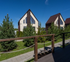 Барнхаус Яхрома (оснащение дома, стоимость банного чана и бани см. Подробнее) в Dacha