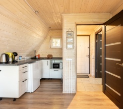 А-фрейм с панорамными окнами в Дурыкино