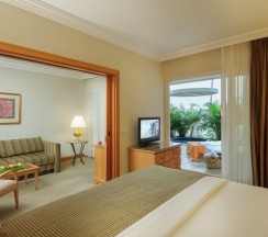 Люкс Garden с балконом в Hotel Aria