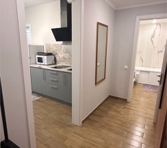 Апартаменты двухкомнатные четырехместные (улучшенные) без балкона в Polikariya