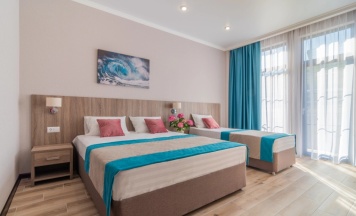 Трёхместный номер Comfort с балконом в Stella al mare