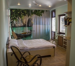 Двухместный люкс с балконом и с видом на море двуспальная кровать в Пуэбло Мохито