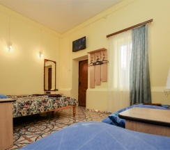 Стандартный 4х местный номер 1 этаж в Green oasis Vavilon