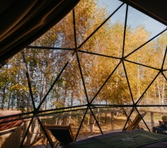 Сфера Янтарь в Holidays Forest