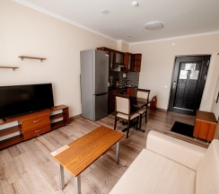 Апартаменты с видом на внутренний двор в Chagala