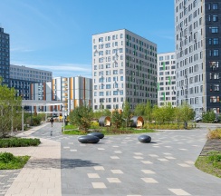 Апартаменты студия Горчица ApartaMIA в Семейный уголок