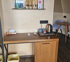 Коттедж Deluxe с красивым видом из окна в Аблъко Resort Торкотино