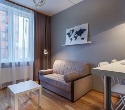 2-местные 1-комнатные апартаменты студия ул. Автозаводская, 23с931к2 в Апартоника