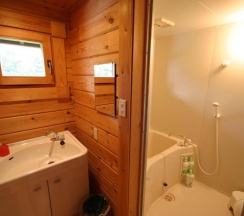 Апартаменты с красивым видом из окна в Log Cottage Tomato