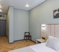 1-комнатный номер комфорт с 1 двуспальной кроватью в Либерти