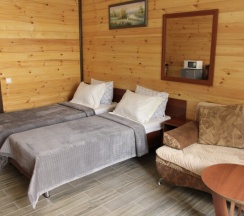 Апартаменты "Люкс" с двумя односпальными кроватями в Mechta