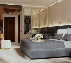 Номер стандарт с 1 двуспальной кроватью и видом на море в Marine Garden Sochi Hotels and SPA by Zont Hotel Group