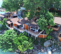 Бунгало Deluxe с видом на море в Chareena Hill Resort - Pattaya Beach Koh Lipe