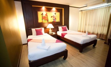 Двухместный номер Deluxe 2 отдельные кровати в Chour Palace Hotel