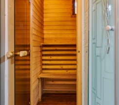 Дуплекс с электрокамином и сауной в Алино