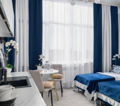 Апартаменты с видом на Парк и горы Кавказа (корпус 4) в Park&House Hotel