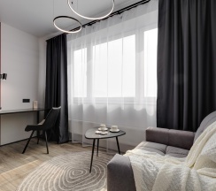 1-комнатные апартаменты студия Рэд в Dream Apartmens