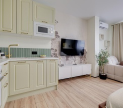 1-комнатные апартаменты студия Грин в Dream Apartmens