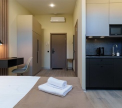 Апартаменты Комфорт+ Мансарда в Port comfort by Moyka