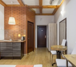 НОМЕР-СТУДИЯ С КУХНЕЙ в Wood street light