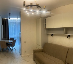 Улучшенные апартаменты с видом на город в Joy apartments