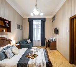 Апартаменты Premium с 3 комнатами с красивым видом из окна в GM Apartments