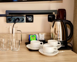 Супериор трехместный с просторным балконом и видом на море в Ассоль